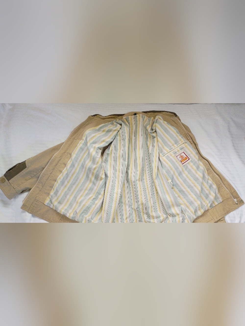 Baracuta Men’s Beige Field Jacket Size 40 - Picture 4 of 6
